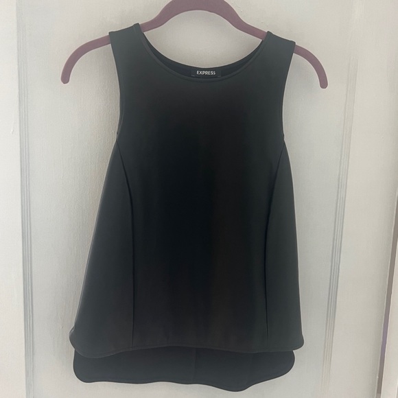 Express Faux Leather Tank Top - Picture 2 of 5